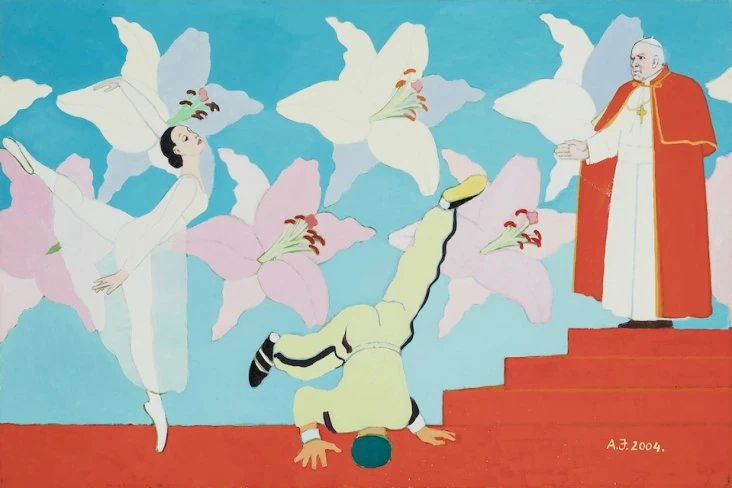 Aija Jurjāne. Pope, break and ballet, 2004